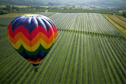 Let horkovzdušným balónem v Praze