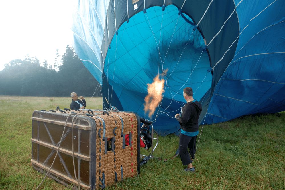 Vyhlidkovy let balonem