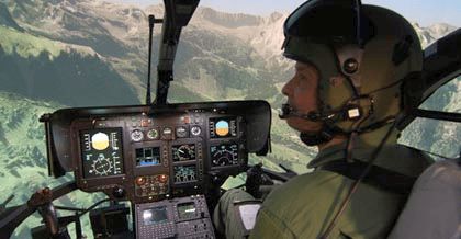 Simulátor bojového vrtulníku