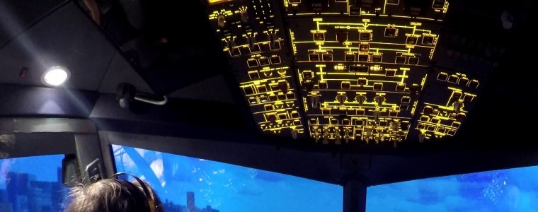 Simulátor letadla A320