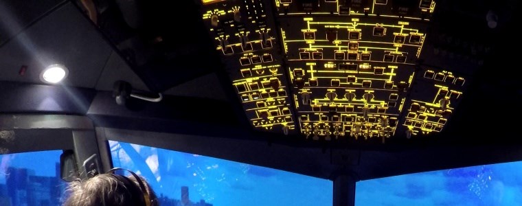 Simulátor letadla A320