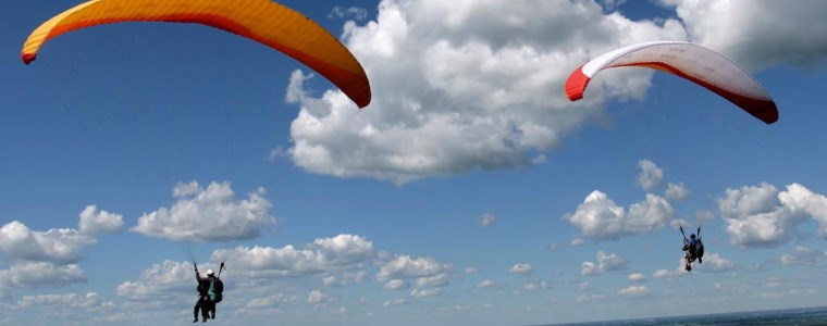 Paraglidingové křídlo