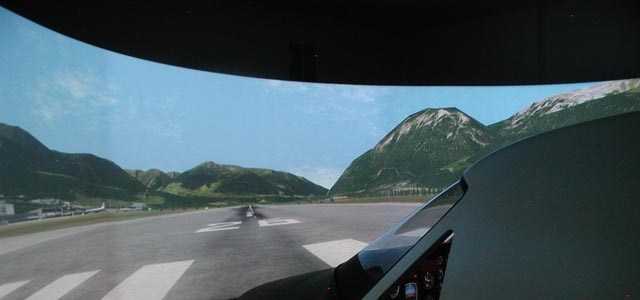 Simulátor letadla Beechcraft