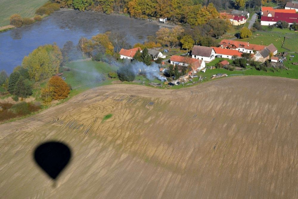 Let horkovzdušným balónem