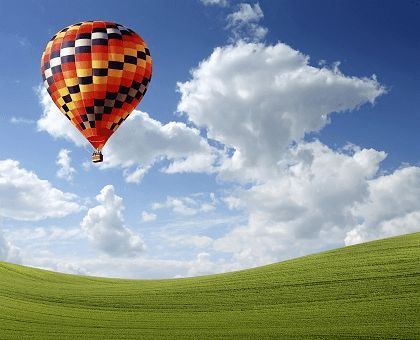 Let balónem pro dvě osoby
