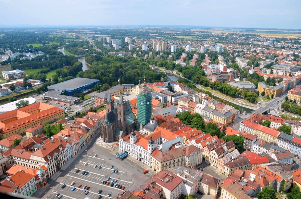 Vyhlídkový let Hradec Králové