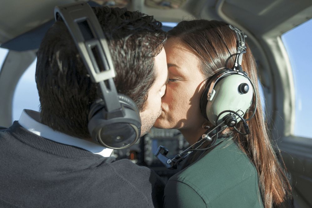 Romantický let vrtulníkem pro zamilované