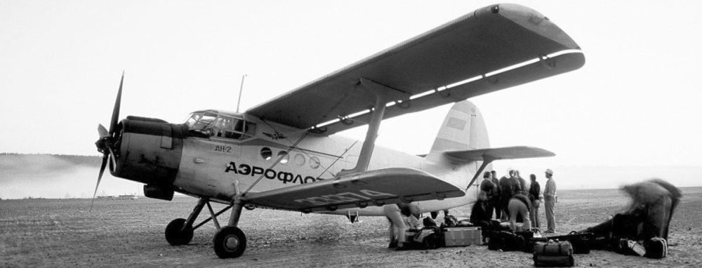 Letadlo Antonov An-2, historická fotografie
