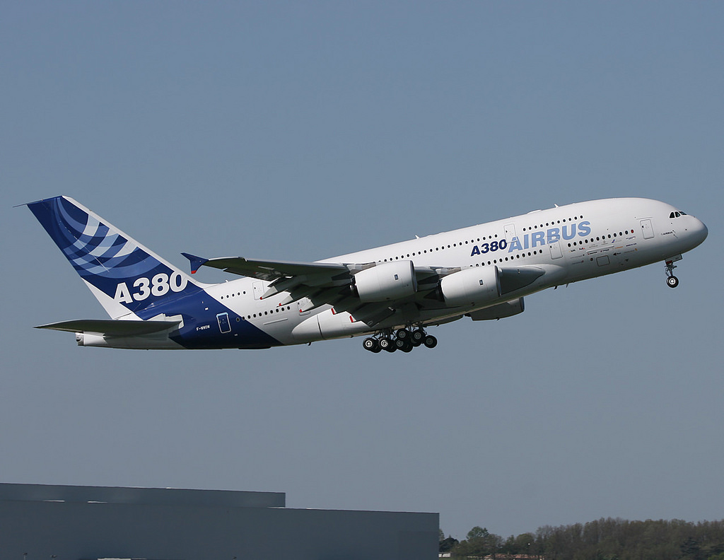 letadlo první let Airbus A380
