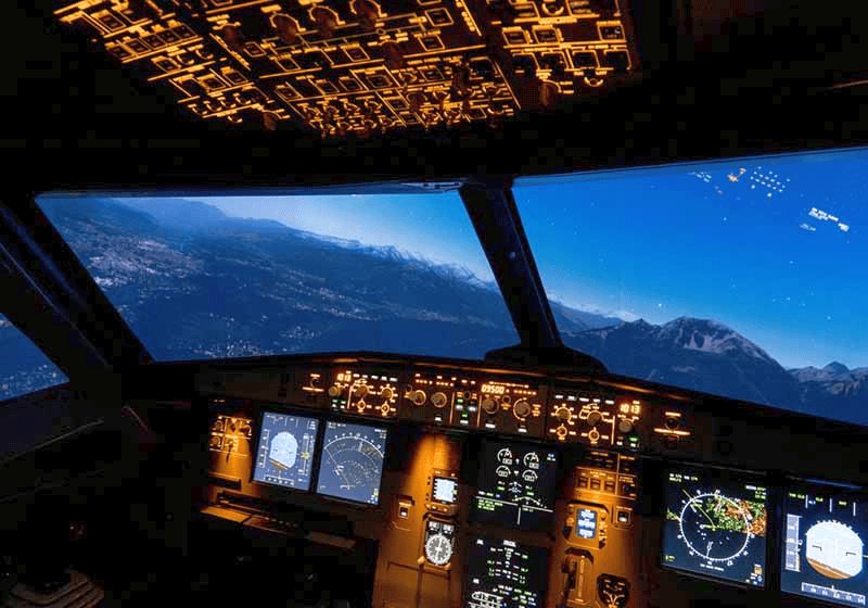 Noční let Simulátor Airbus A320 Praha