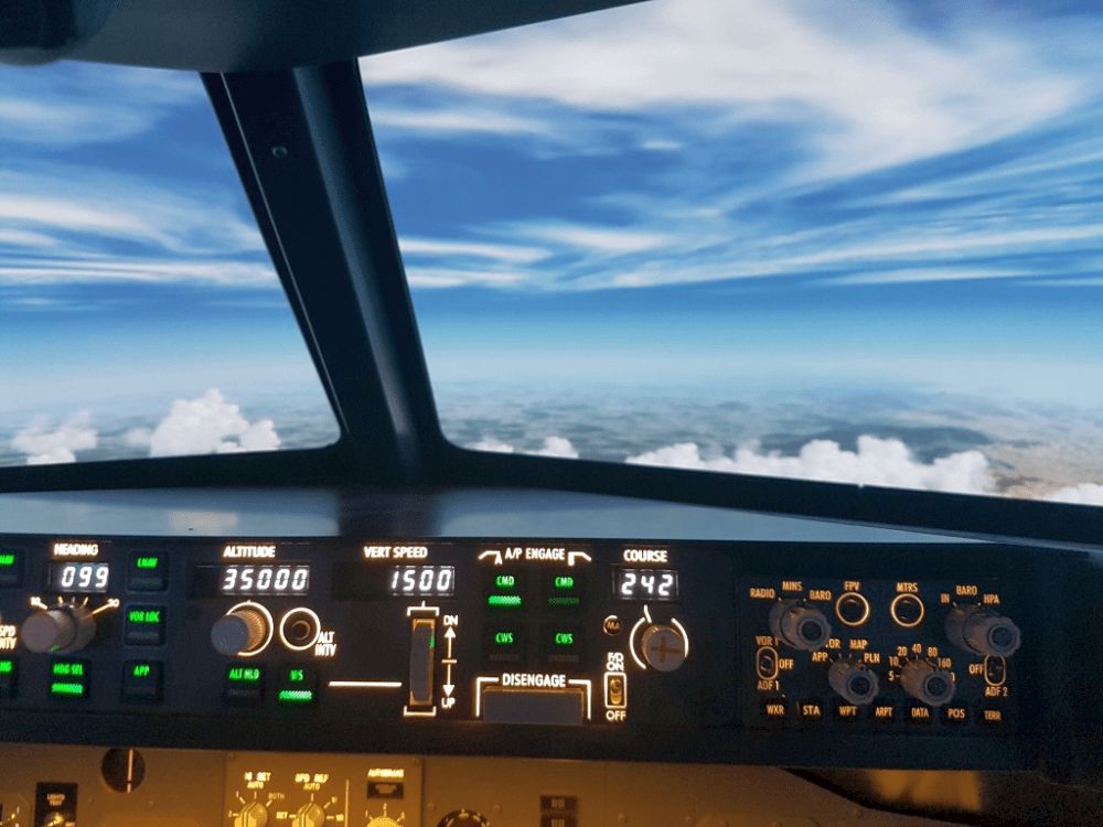 Letecký simulátor Boeing 737 Praha