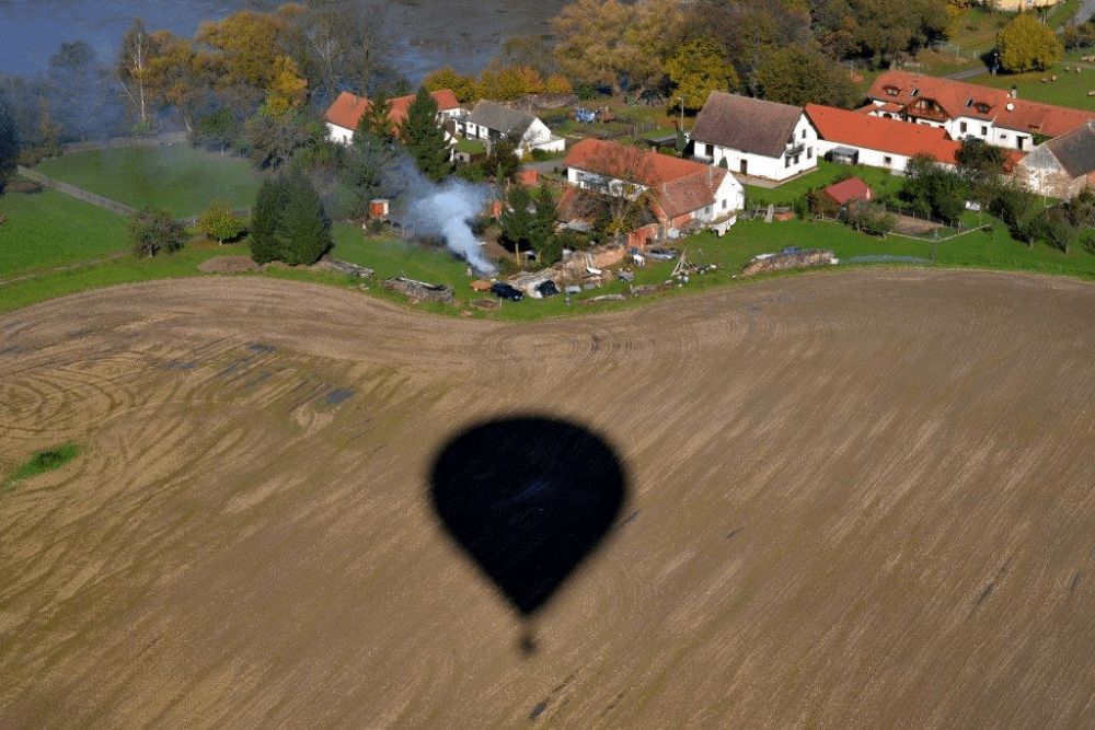 Let horkovzdušným balónem