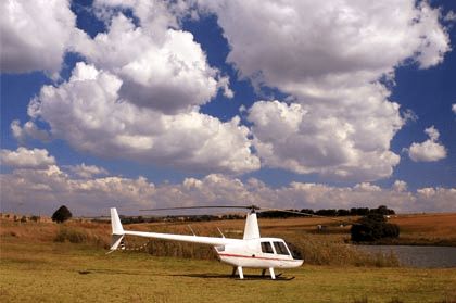 Vrtulník Robinson R44