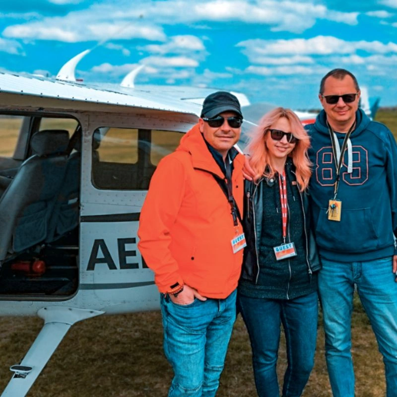 Pilotem letadla na zkoušku 1 účastník + 2 pasažéři Praha