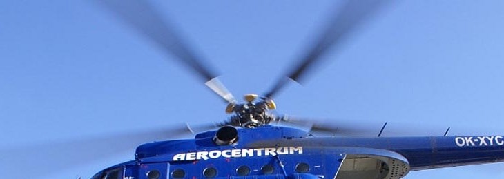 Let vrtulníkem Mi - 8  pro 20 osob
