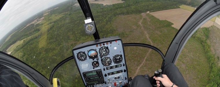 Pilotem vrtulníku na zkoušku individuální 1 pilot + 2 pasažéři - Praha