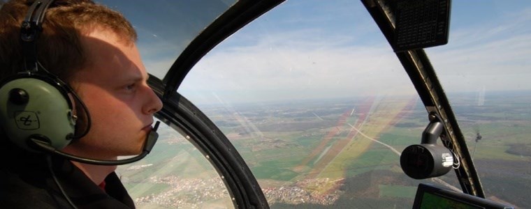 Let vrtulníkem nad Brněnskou přehradou