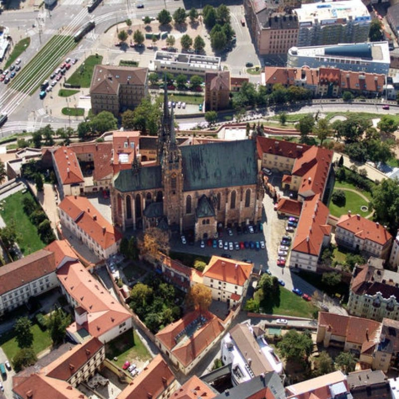 Řízení letadla na vyhlídkovém letu Brno