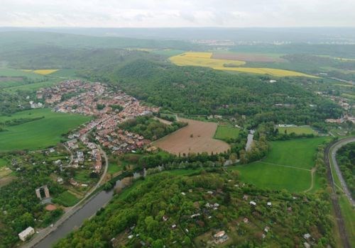 Řízení letadla na vyhlídkovém letu Brno