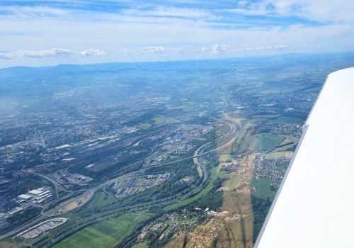 Vyhlídkový let s řízením letadla Ostrava - Mošnov