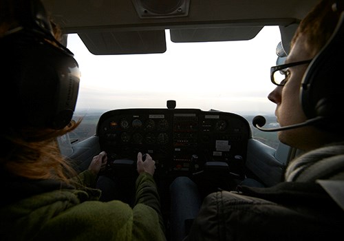 Vyhlídkový let s řízením letadla Příbram