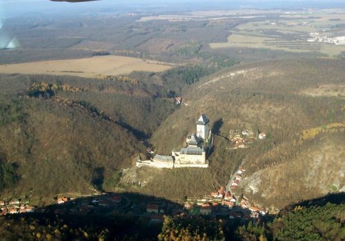 Vyhlídkový let Karlštejn z Příbrami