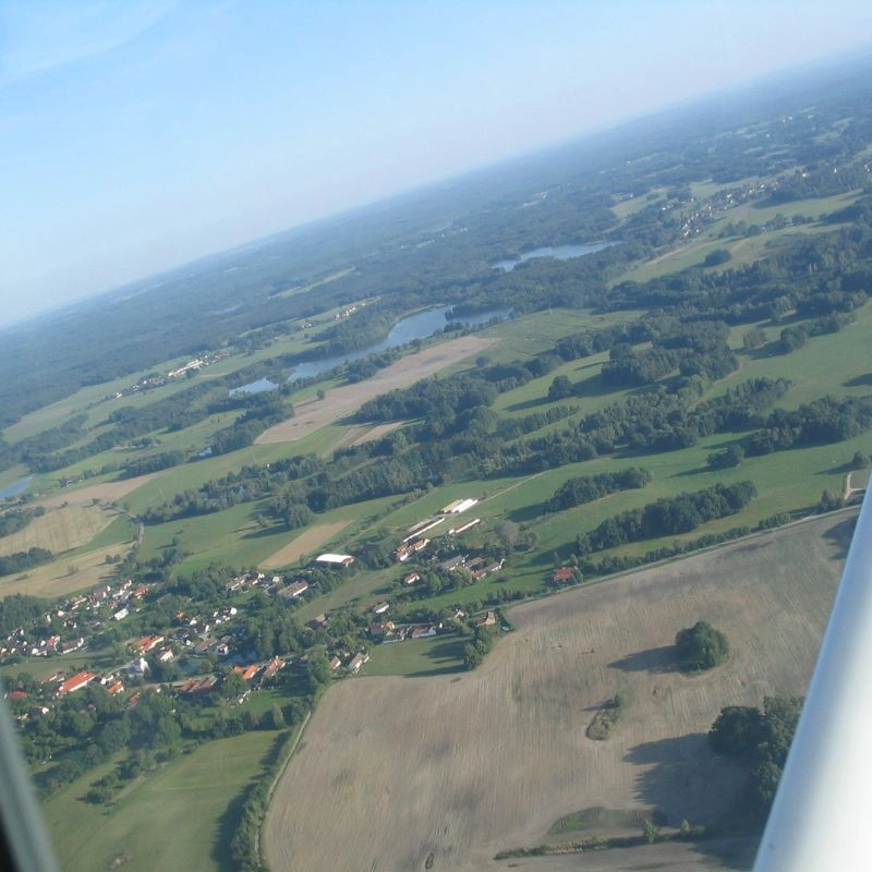 Vyhlídkový let s řízením letadla České Budejovice - Hosín