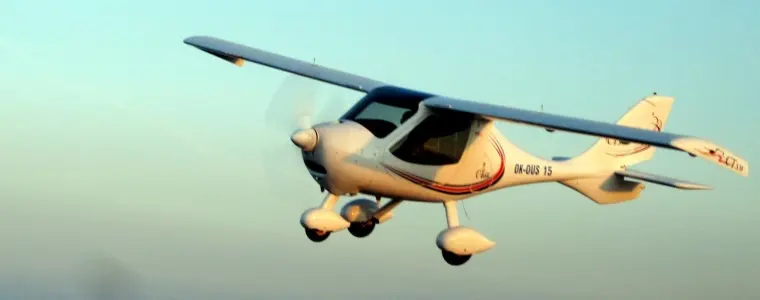 Pilotem UL letadla v Brně
