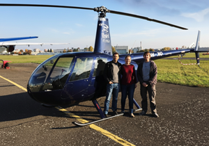 Pilotem vrtulníku na zkoušku z Brna pro 3 osoby