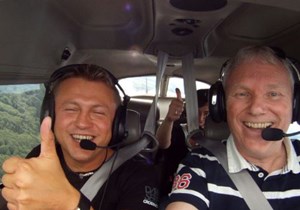 Pilotem letadla na zkoušku Brno 1 osoba + 2 osoby posádka