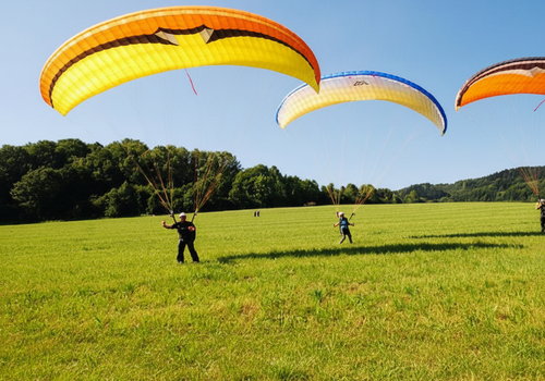 Vyhlídkový tandemový paragliding Beskydy