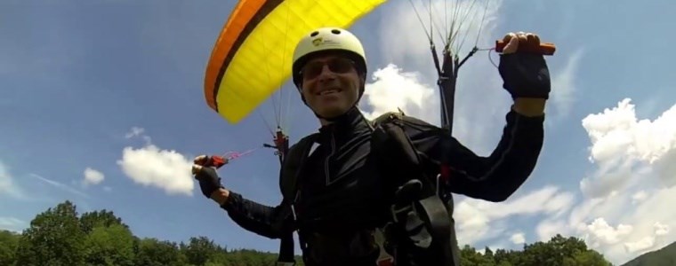 Termický tandemový paragliding Beskydy