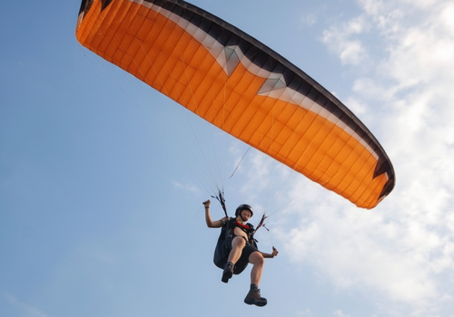 Jednodenní kurz paraglidingu