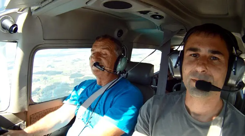 Pilotem na zkoušku do Alp z Prahy