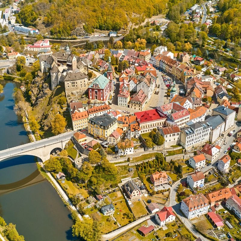 Vyhlídkový let letadlem 20 minut pro 1 osobu Karlovy Vary