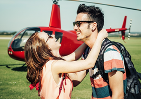 Romantický let vrtulníkem Brno