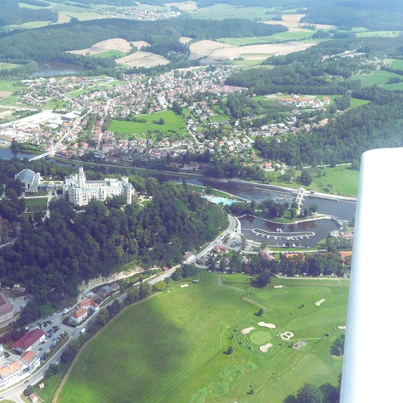 Vyhlídkový let letadlem 20 minut pro 3 osoby České Budějovice
