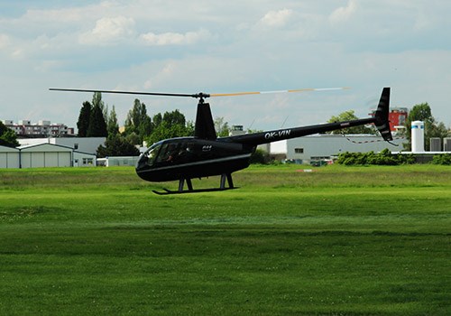 Romantický let vrtulníkem z Hradce Králové
