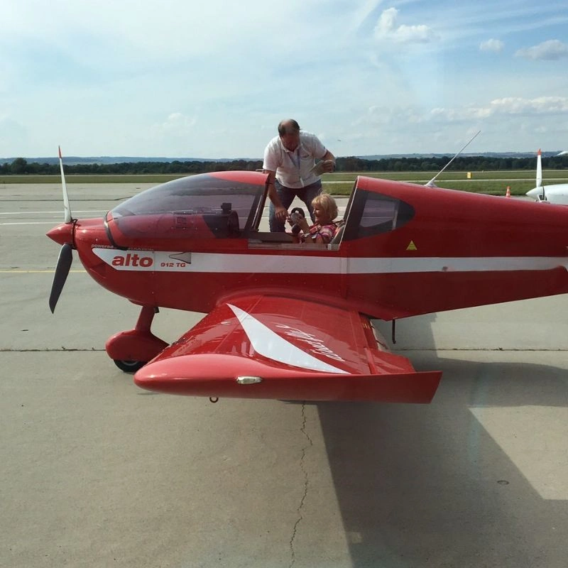 Individuální pilotem letadla na zkoušku Ostrava