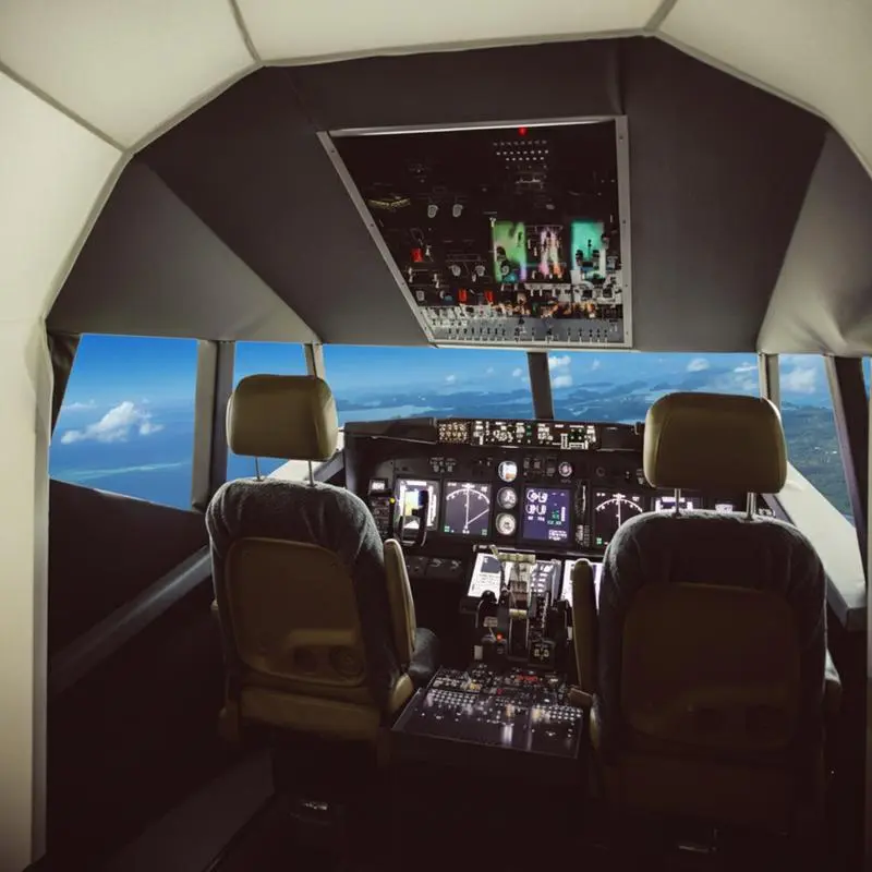 Simulátor dopravního letadla Boeing B737