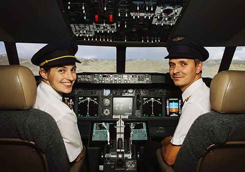 Simulátor dopravního letadla Boeing B737