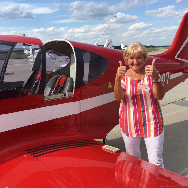 Pilotem UL letadla na zkoušku Příbram