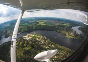 Pilotem UL letadla na zkoušku Příbram