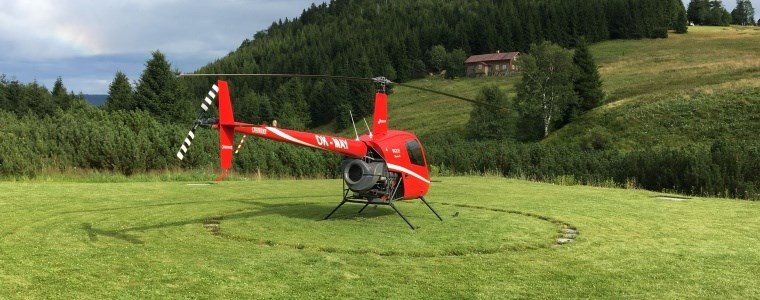 Vyhlídkový let vrtulníkem Mladá Boleslav
