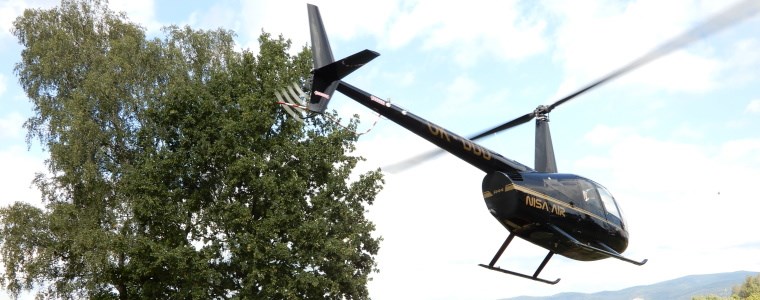 Vyhlídkový let vrtulníkem pro 3 osoby Mladá Boleslav