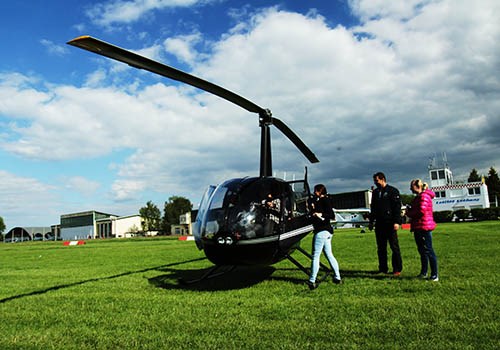 Vyhlídkový let vrtulníkem pro 3 osoby Mladá Boleslav