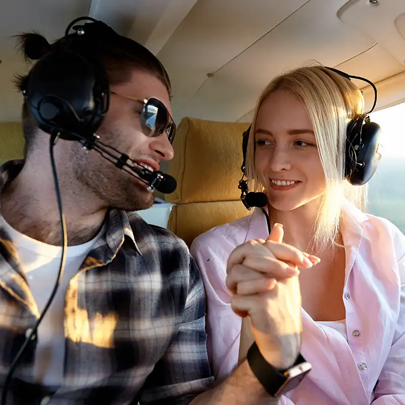 Romantický let vrtulníkem Mladá Boleslav