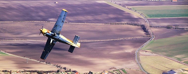 Akrobatický let letadlem Benešov