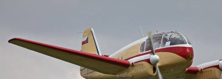 Letecký výlet letadlem L-200 Morava nebo letadlem Aero 145 na airshow Chotěboř