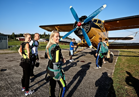 Tandemový seskok Jihlava